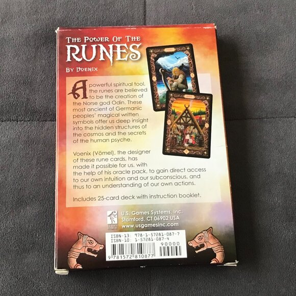 The Power of the Runes Oracle Cards Norse Mythology - Picture 2 of 10